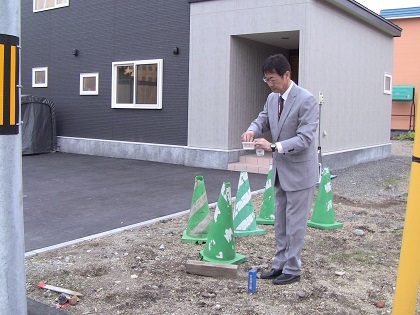 N邸の土地のお清め