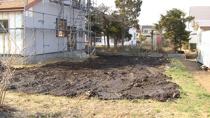  Ｈ邸外壁・外部整地